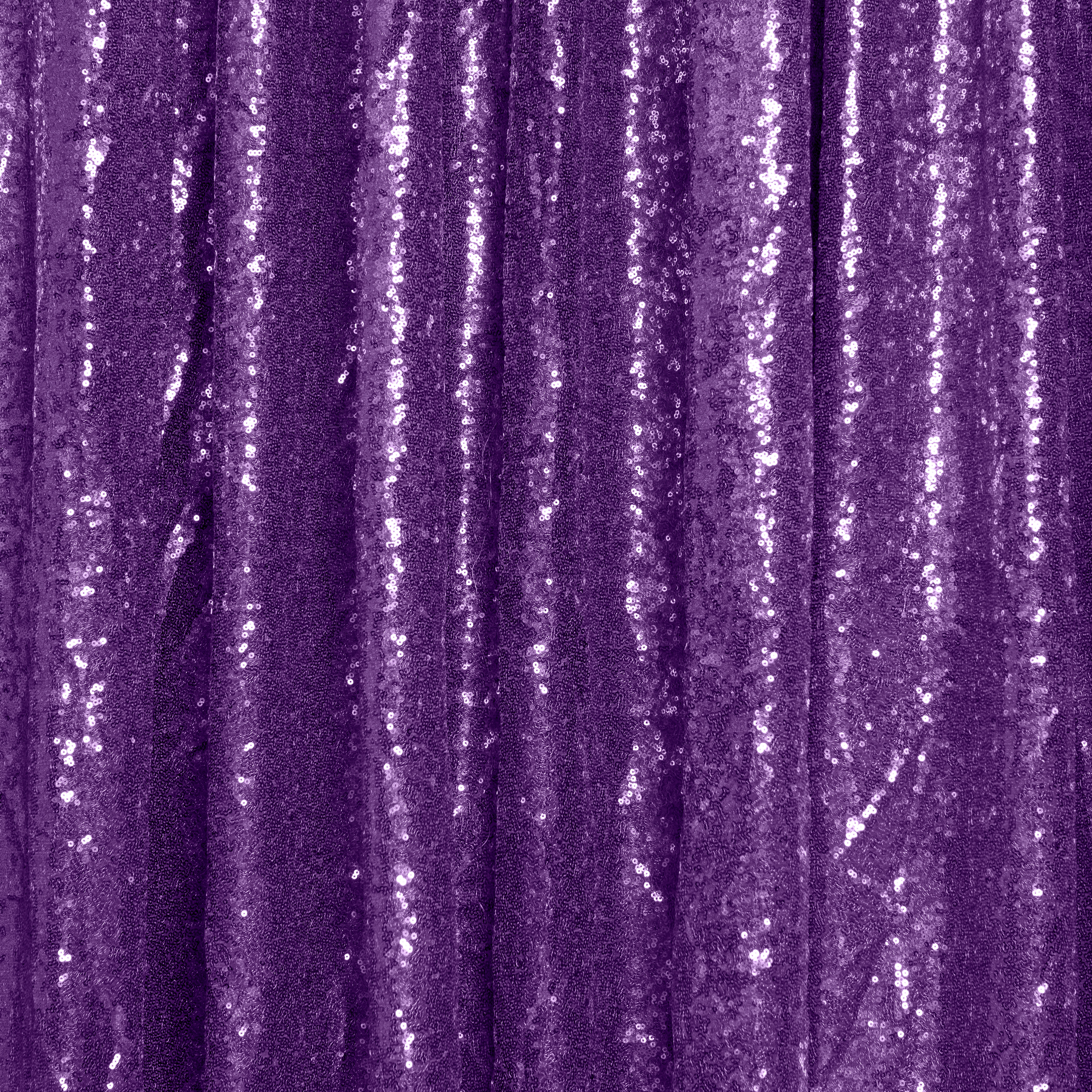 Royal Purple Shimmer Sequins